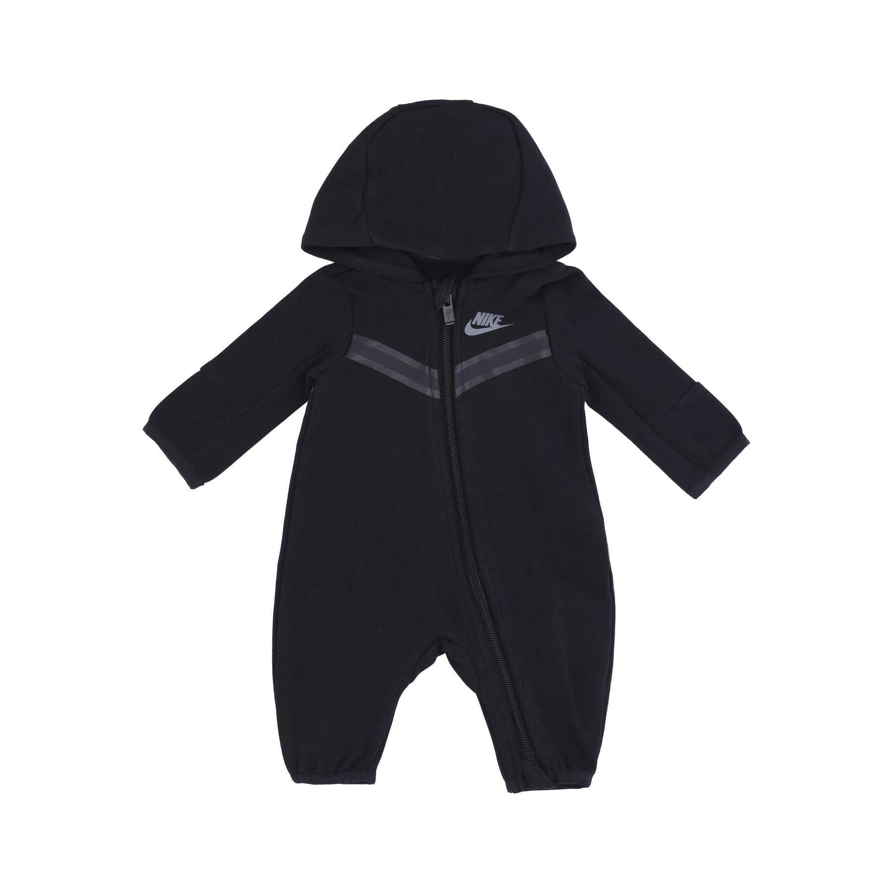 Tuta Intera Neonato Tech Fleece Set Black