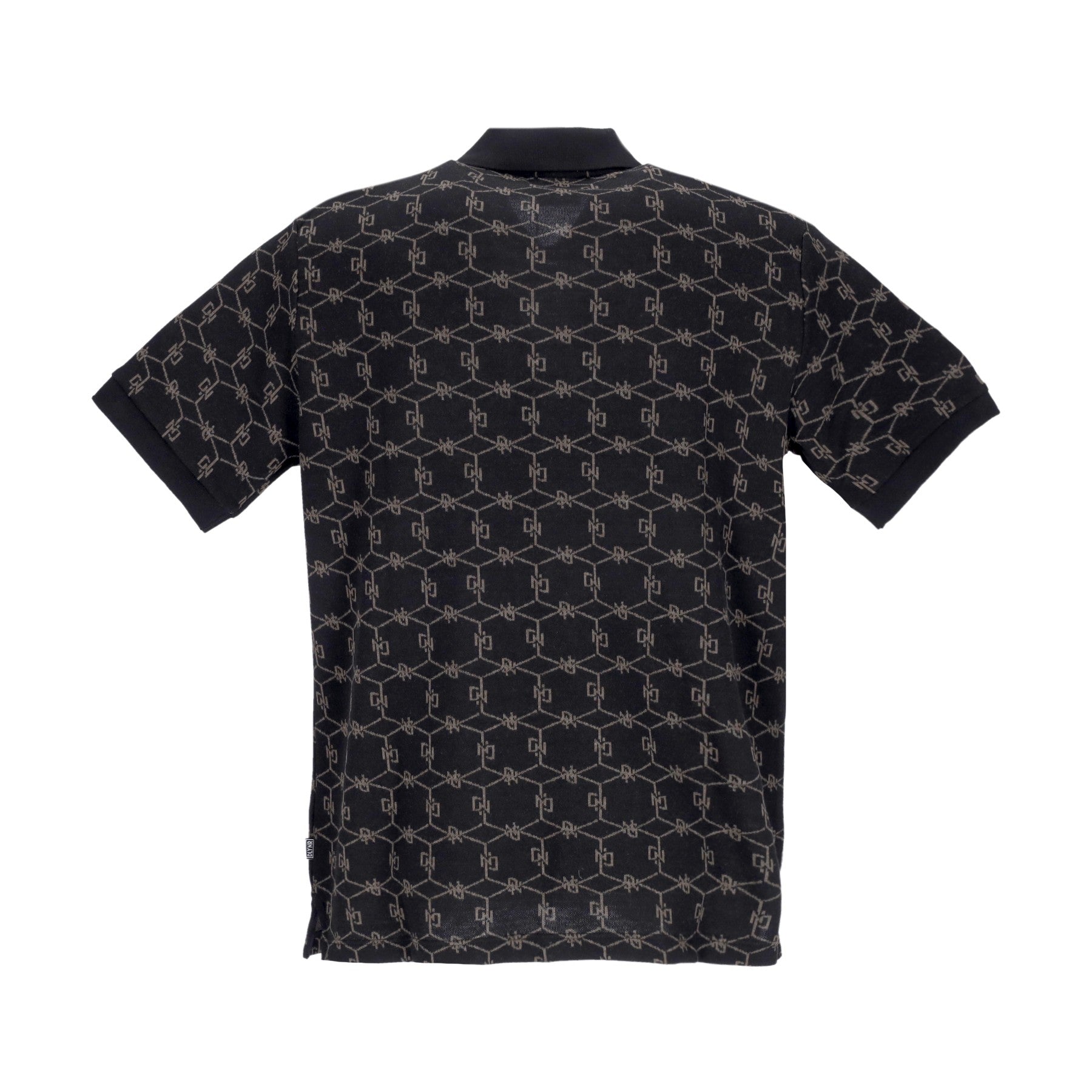 Dolly Noire, Polo Manica Corta Uomo Monogram Jacquard Polo Oversize, 