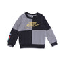 Nike, Felpa Girocollo Bambino Amplify Fleece Crewneck, Black