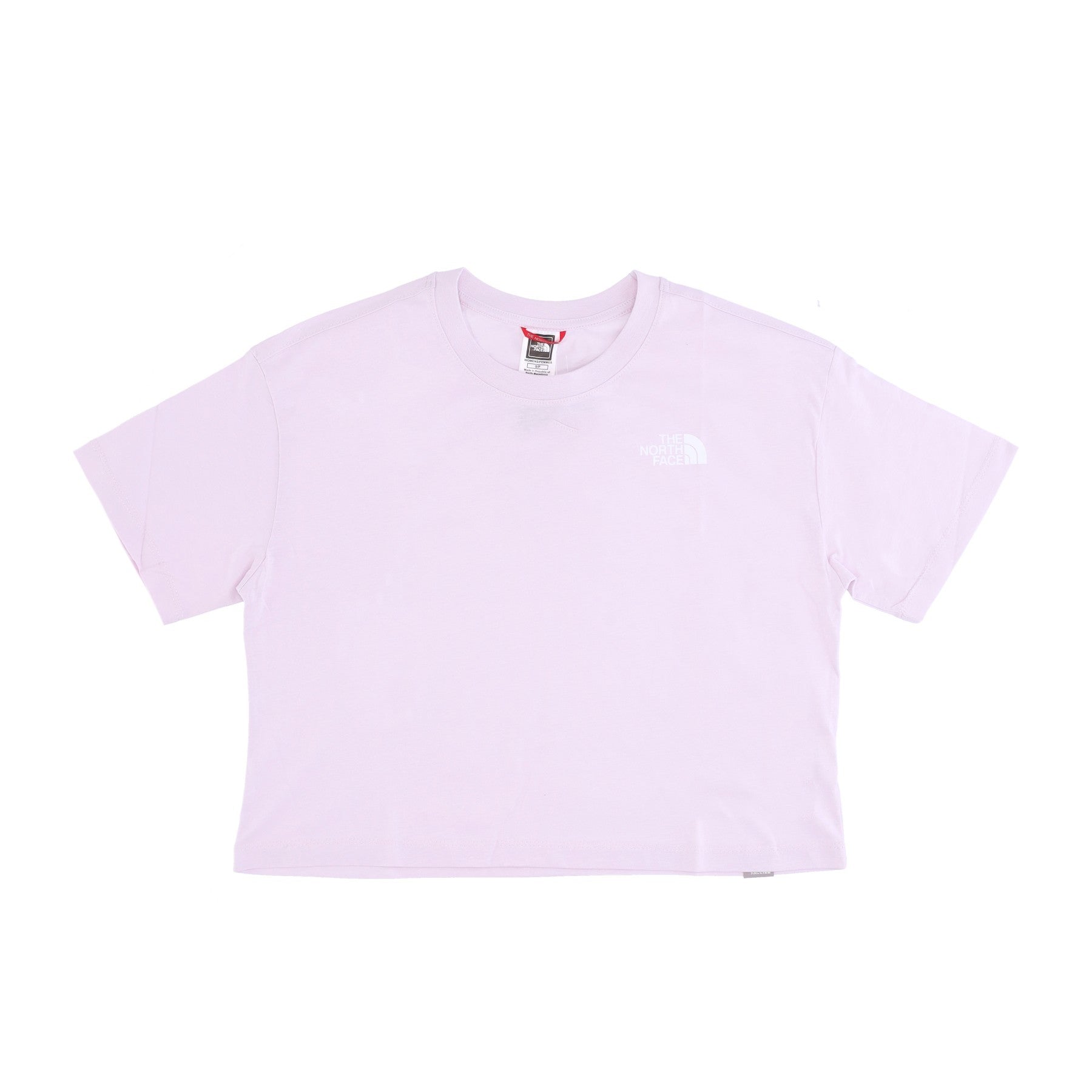The North Face, Maglietta Donna Cropped Simple Dome Tee, Lavender Fog
