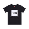The North Face, Maglietta Ragazzo Box Tee, Black/white