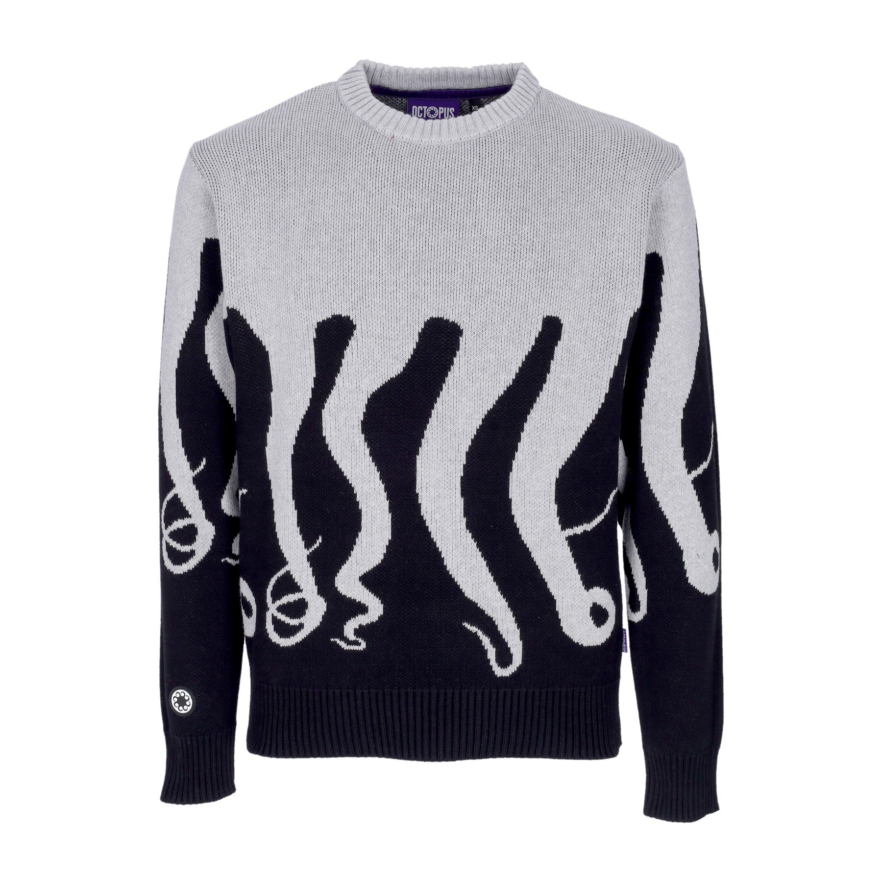 Octopus, Maglione Uomo Original Jumper, Grey