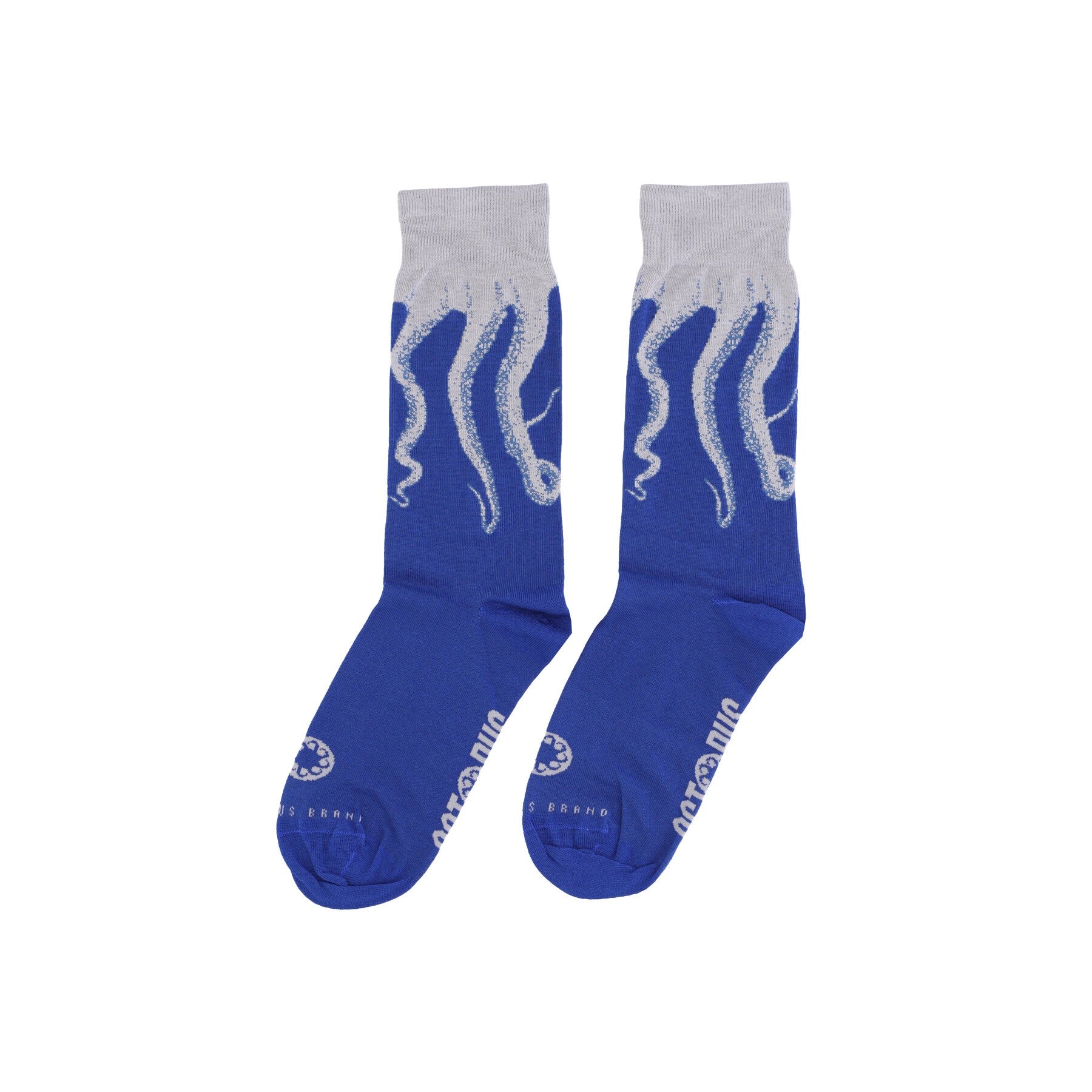 Octopus, Calza Media Uomo Octopus Original Socks, Grey/blue