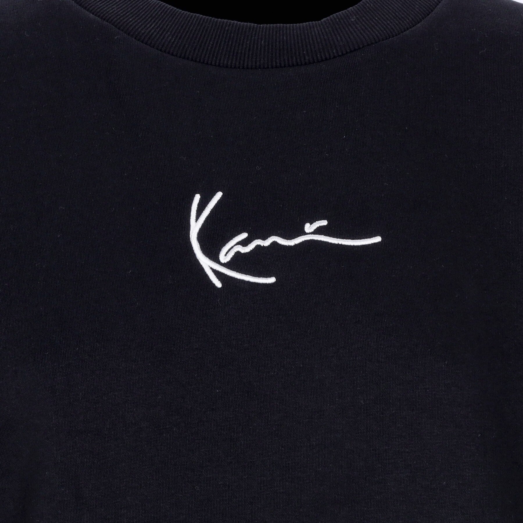 Karl Kani, Felpa Girocollo Donna Small Signature Crew, 