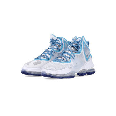 Nike Nba, Scarpa Basket Uomo Lebron Xix, White/dutch Blue/blue Void
