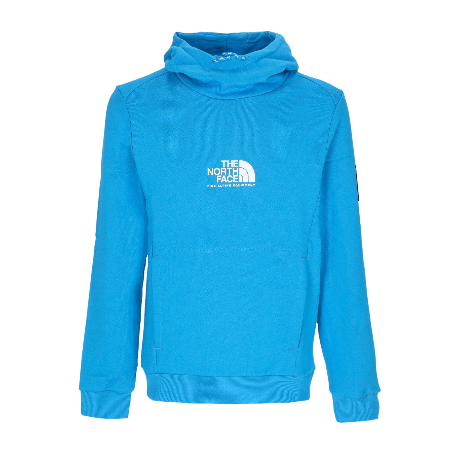 The North Face, Felpa Cappuccio Uomo Fine Alpine Hoodie, Acoustic Blue