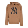 47 Brand, Felpa Cappuccio Uomo Mlb Imprint Burnside Hood Neyyan, Camel