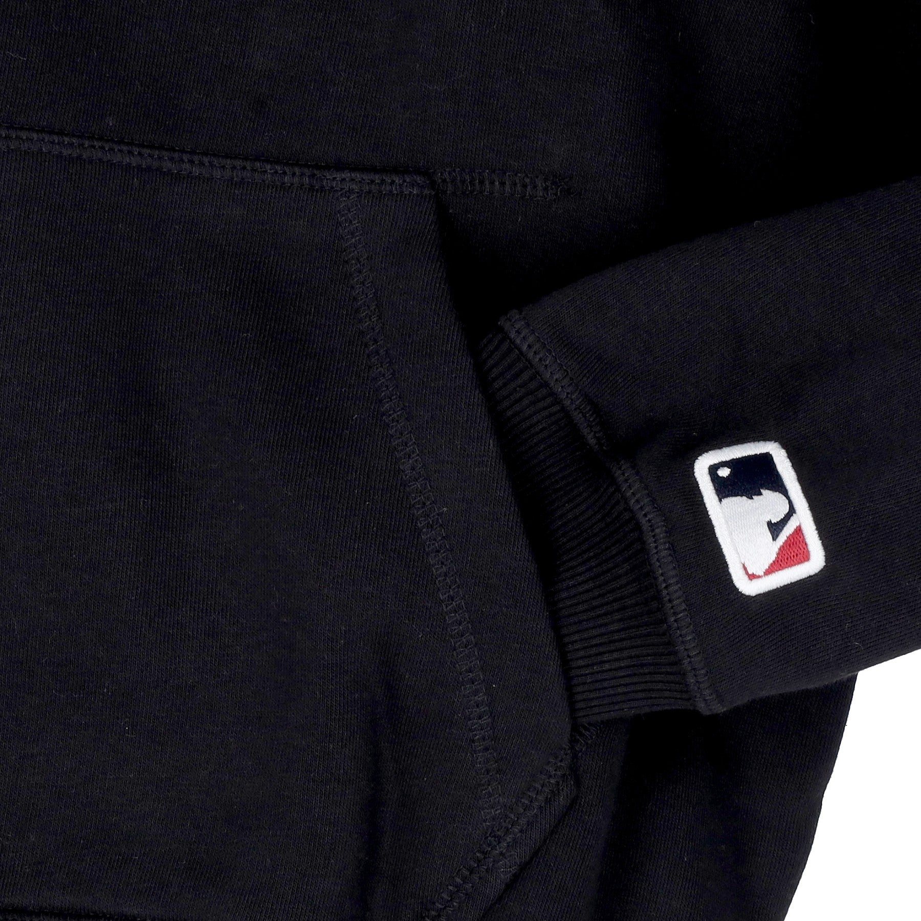 47 Brand, Felpa Cappuccio Uomo Mlb Base Runner Emb Burnside Hoodie Neyyan, 