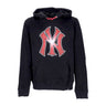 47 Brand, Felpa Cappuccio Uomo Mlb Imprint Burnside Hood Neyyan, Jet Black