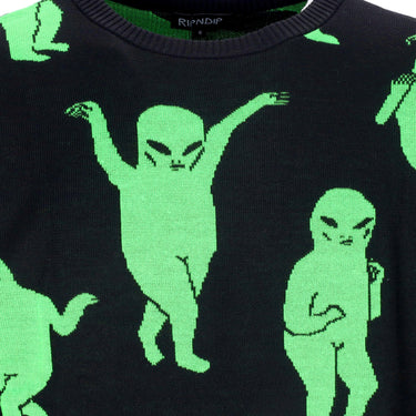 Ripndip, Maglione Uomo Alien Dance Party Knit Sweater, 