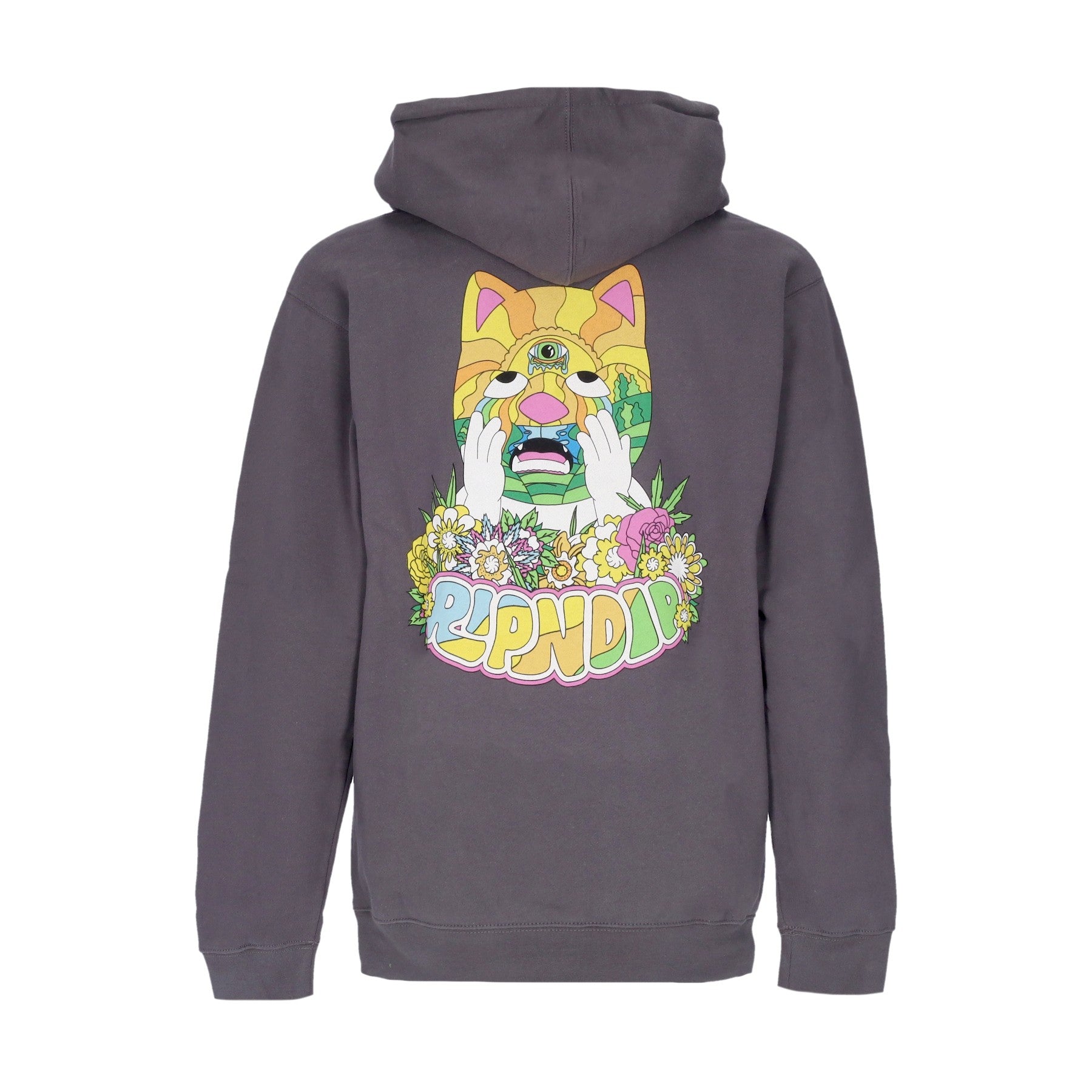 Ripndip, Felpa Cappuccio Uomo Pretty Sad Hoodie, Charcoal