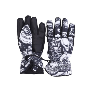 Guanti Uomo Dark Twisted Fantasy Snow Gloves Black/white