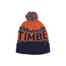 Timberland, Cappello Pom Pom Uomo Knit In Cuffed Beanie, Rust