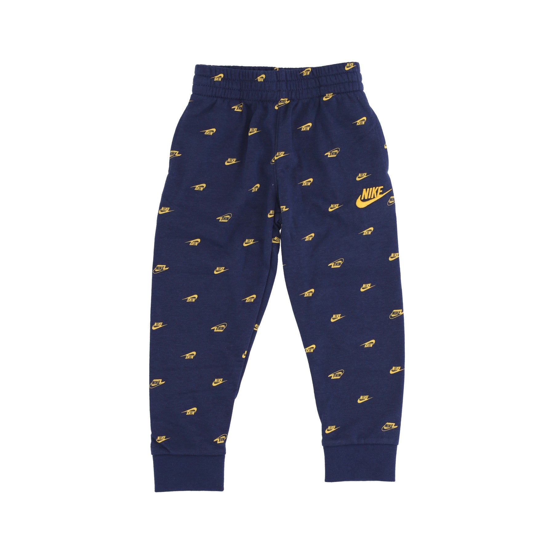 Nike, Pantalone Tuta Leggero Bambino Club Aop Ssnl Pant, Midnight Navy