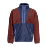 Columbia, Giubbotto Pile Uomo Back Bowl Full Zip Fleece, Elderberry/coll Navy/dark Montain