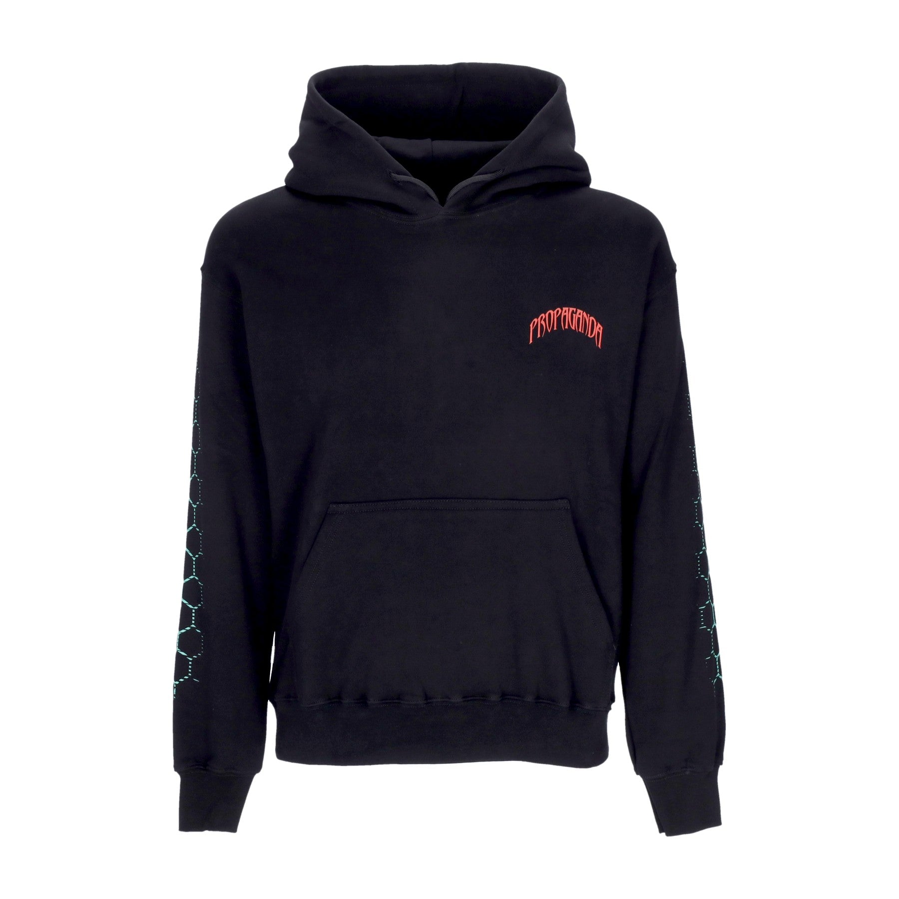 Propaganda, Felpa Cappuccio Uomo Triangle Sting Hoodie, 
