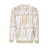 Usual, Maglione Uomo Digi Sweater, Sand/white