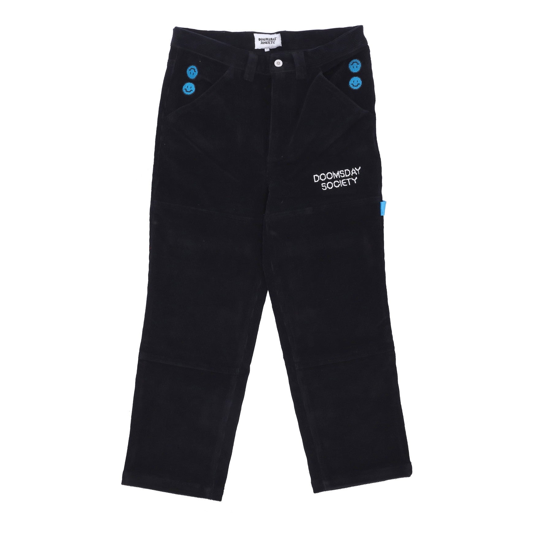 Doomsday, Pantalone Lungo Uomo Dos Corduroy Pant, Black