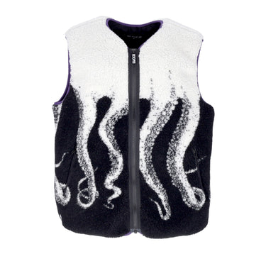 Octopus, Smanicato Uomo Octopus Sherpa Vest, White