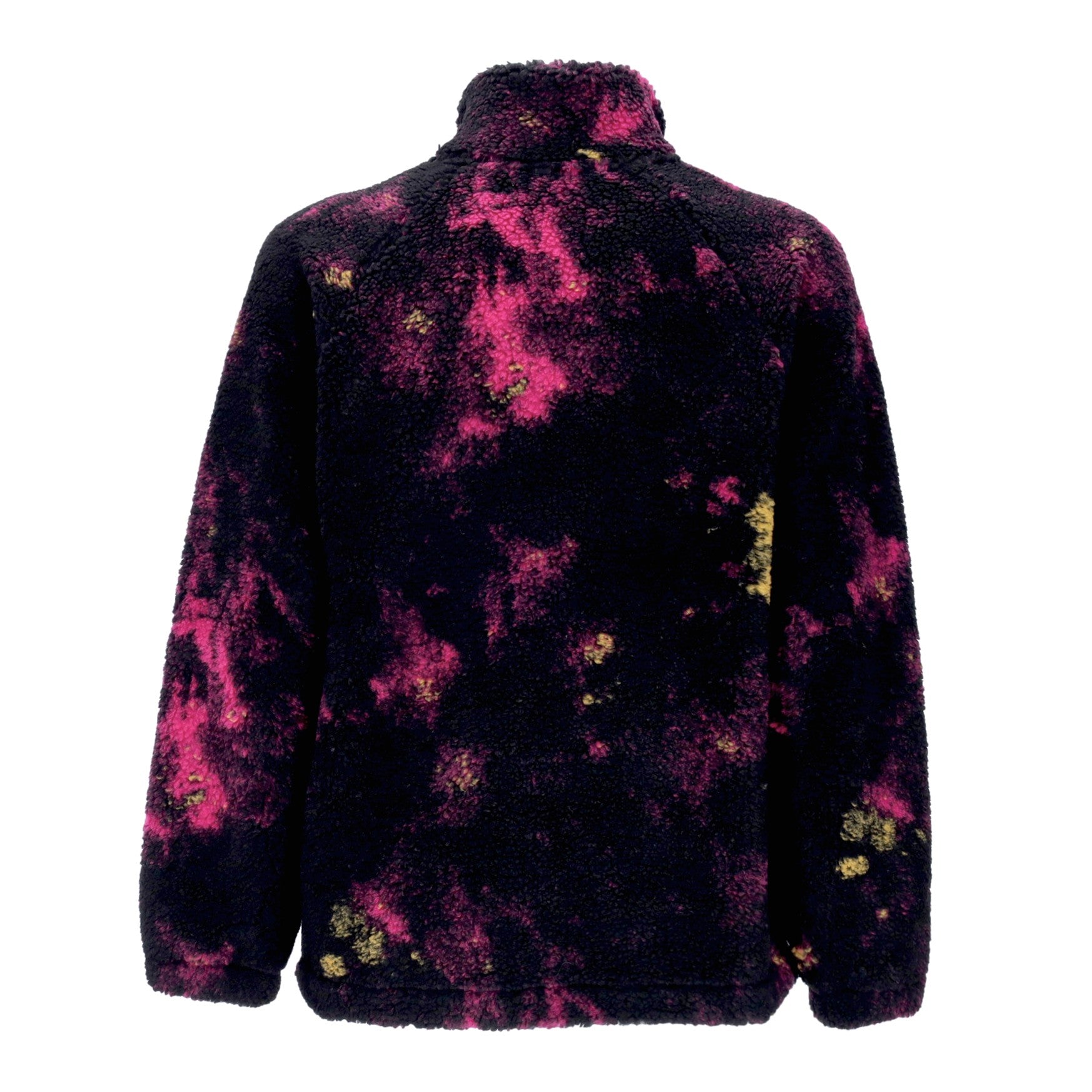 Iuter, Orsetto Uomo Tie Dye Fur Zip Neck, 