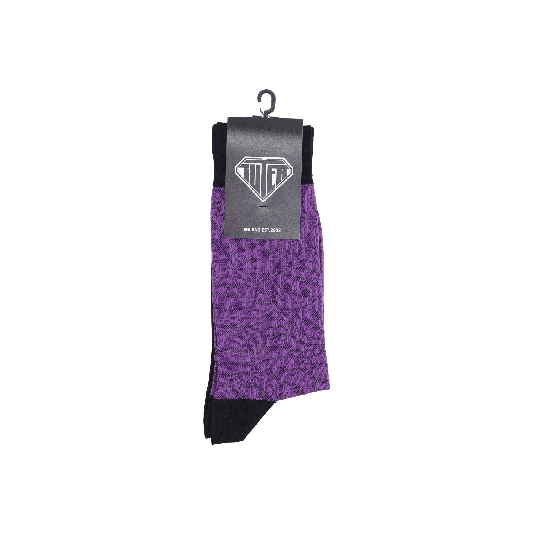 Iuter, Calza Media Uomo Hungry Allover Socks, 