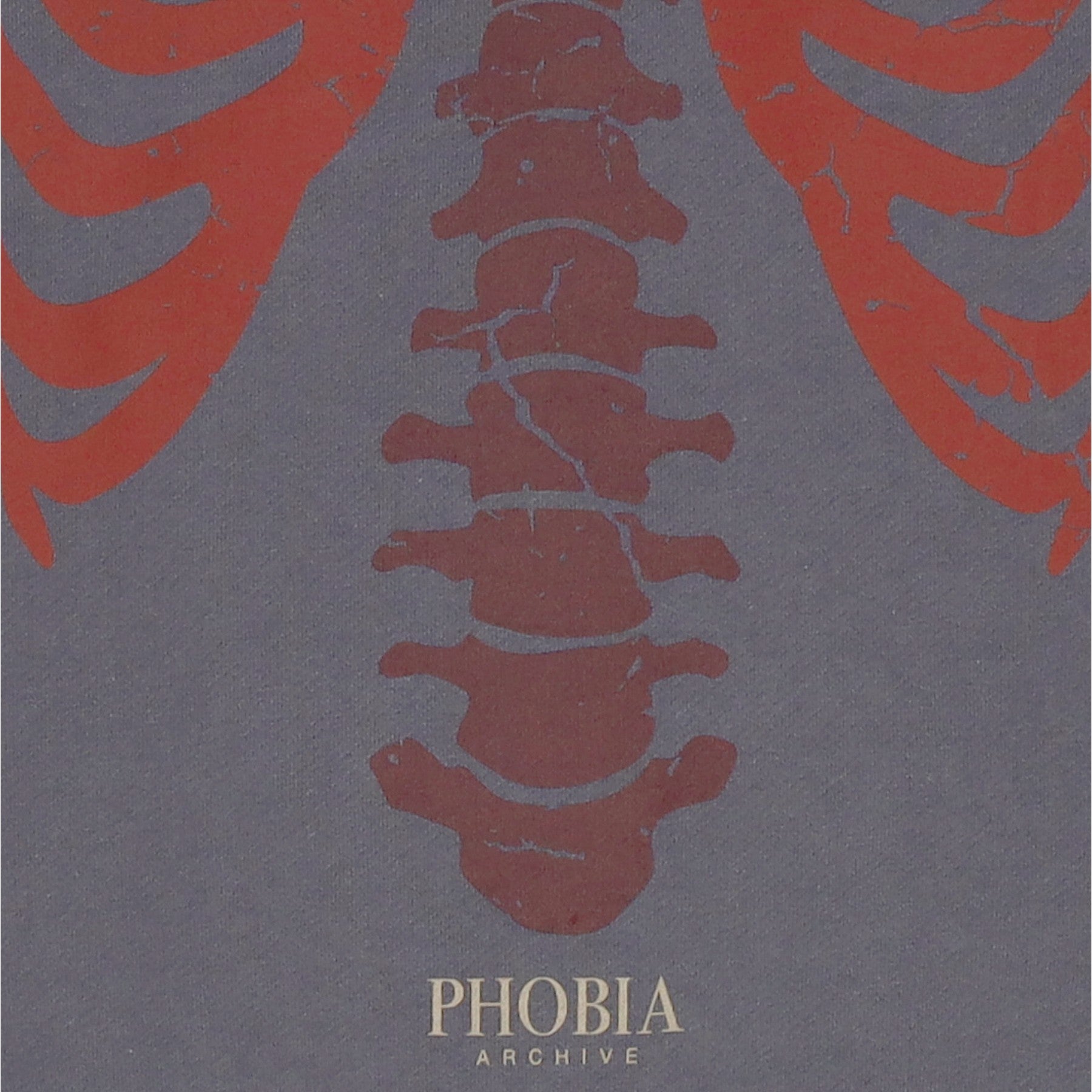 Phobia, Felpa Leggera Cappuccio Uomo Bones Hoodie, 