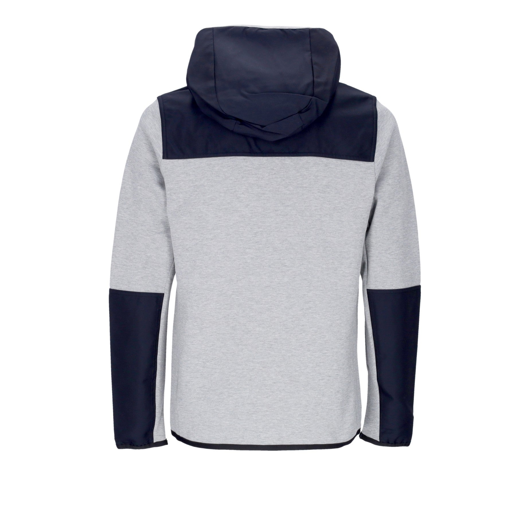 Nike, Felpa Leggera Cappuccio Zip Uomo Tech Fleece Overlay Full Zip, 