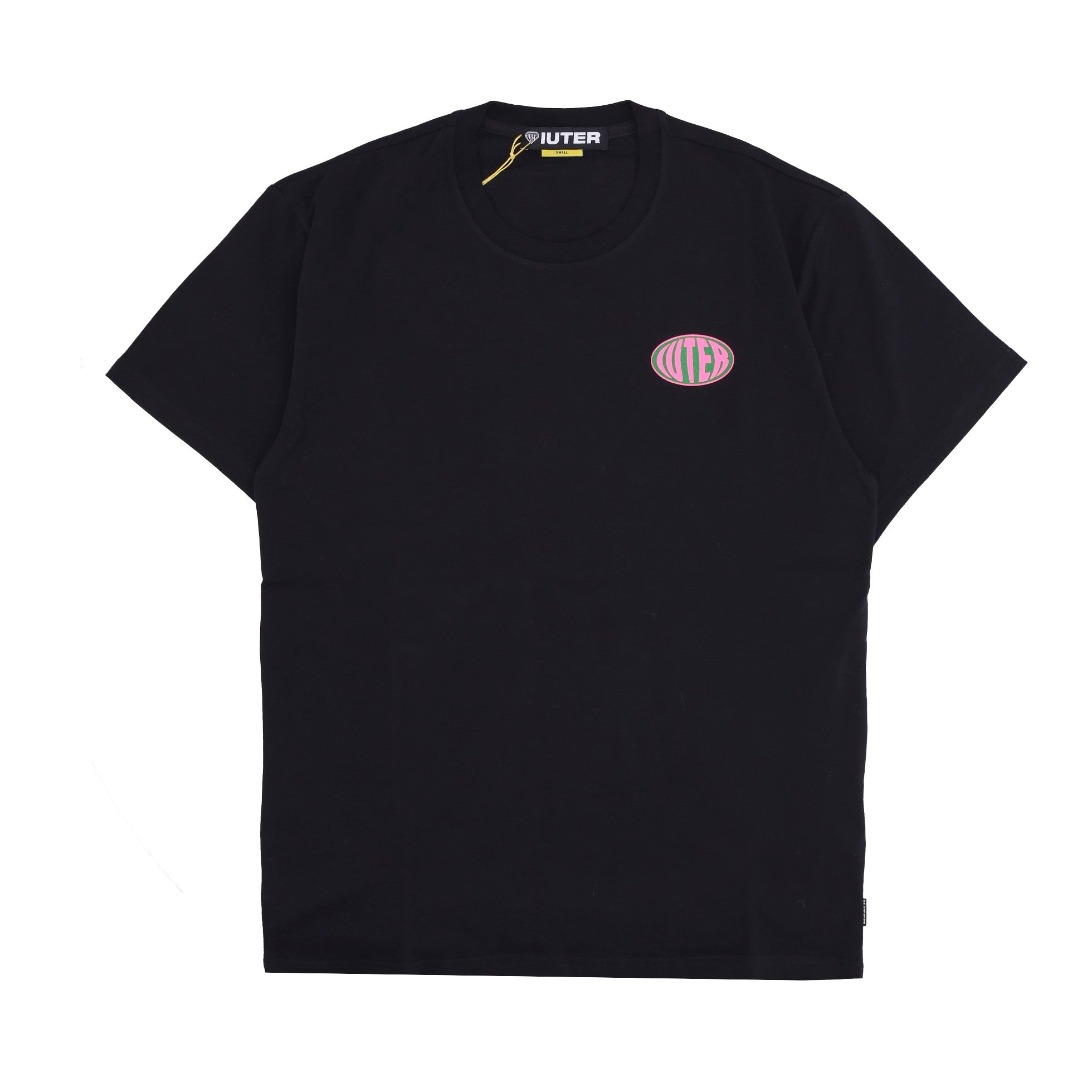 Iuter, Maglietta Uomo Hungry Tee, Black
