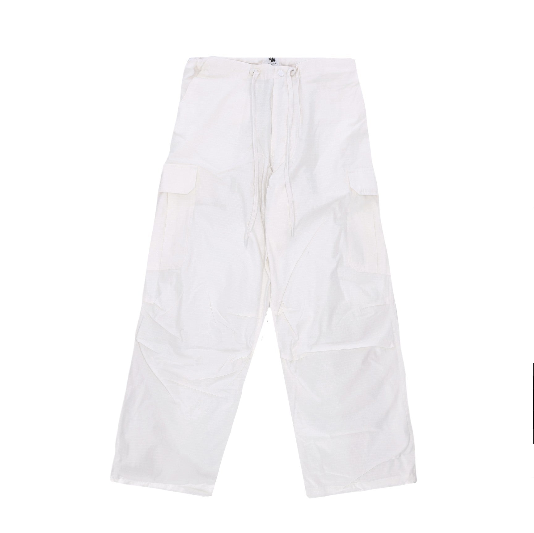 Human With Attitude, Pantalone Lungo Uomo Perfect Cargo Pants, Off White