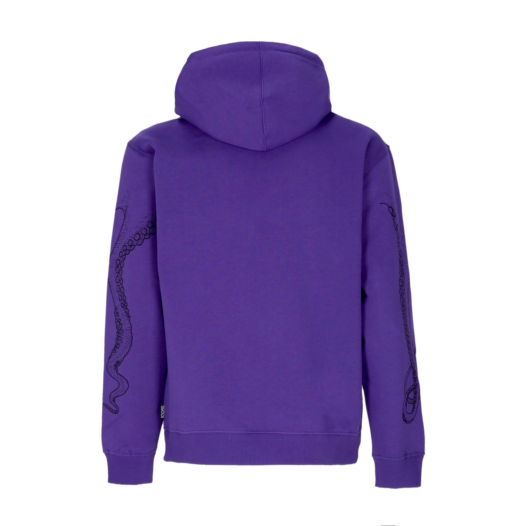 Octopus, Felpa Cappuccio Uomo Outline Logo Hoodie, 