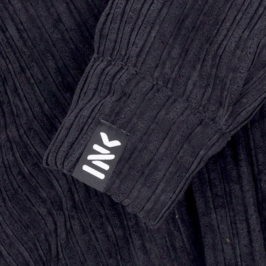 Camicia Manica Lunga Uomo Rib Shirt 1 Black