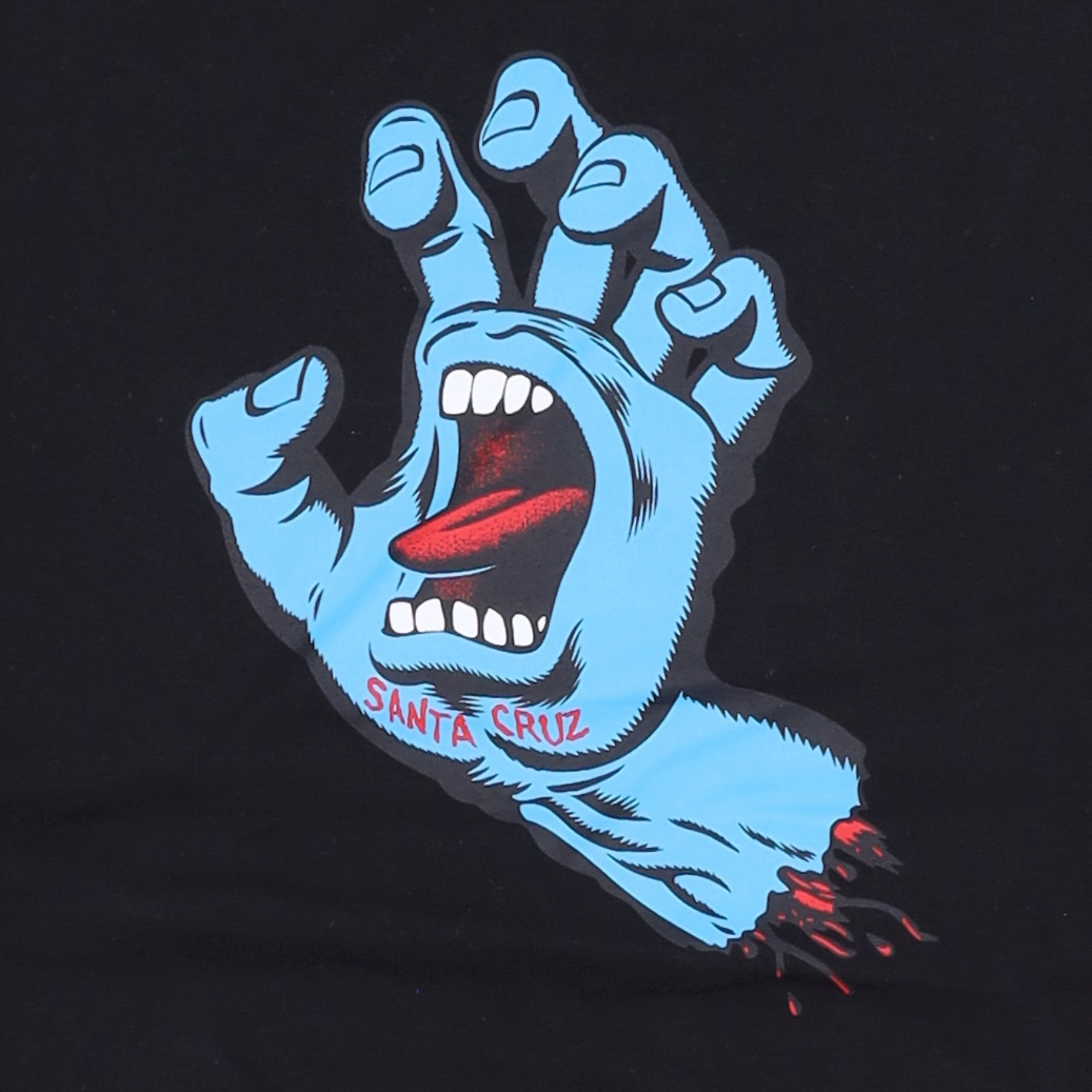 Screaming Hand Tee Black Boy's T-Shirt