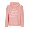Huf, Felpa Cappuccio Uomo Essentials Tt P/o Hoodie, Coral Pink