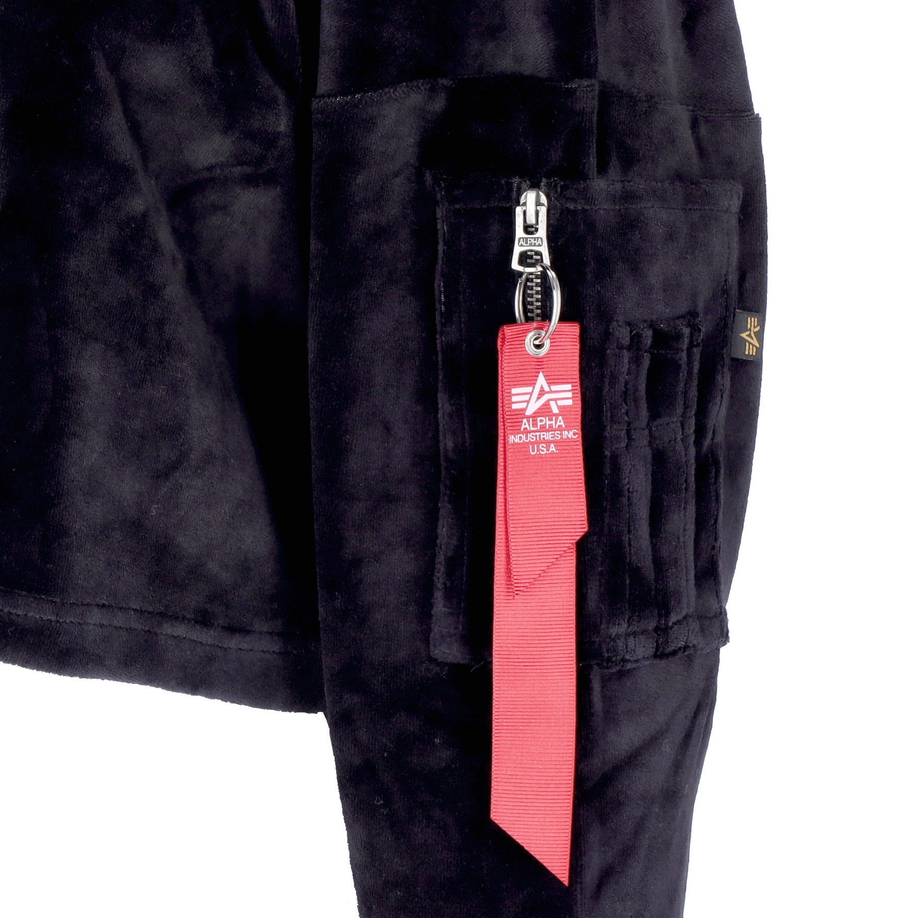 Alpha Industries, Felpa Leggera Cappuccio Corta Donna Frottee Hoodie Cos Wmn, 