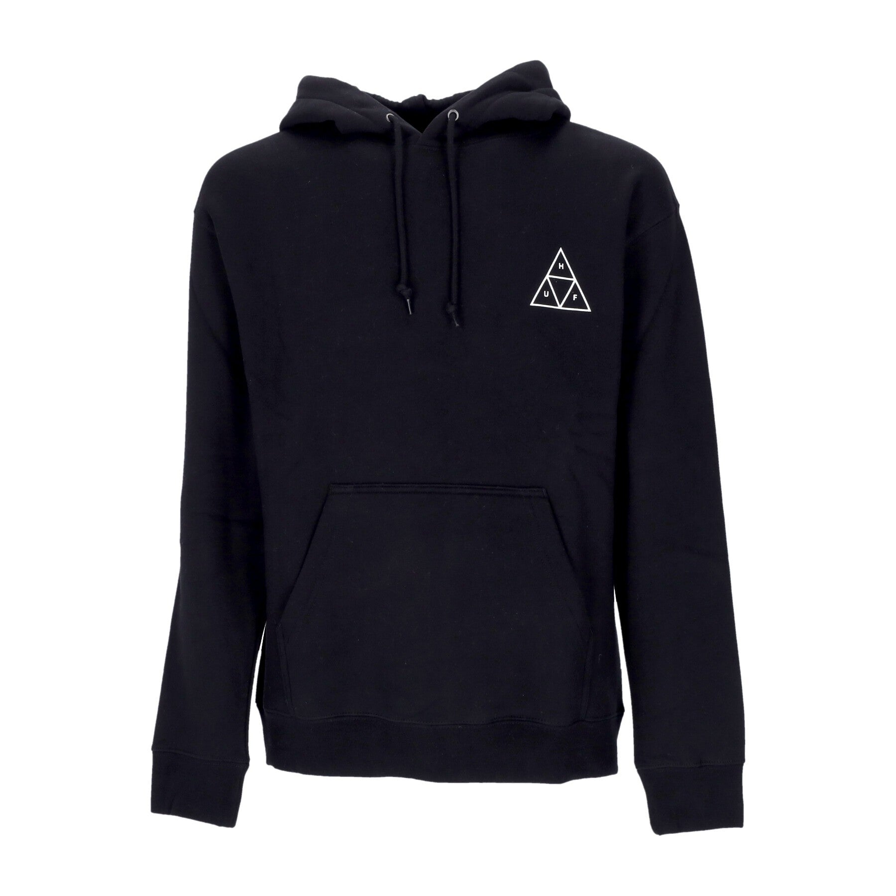 Huf, Felpa Cappuccio Uomo Essentials Tt P/o Hoodie, Black