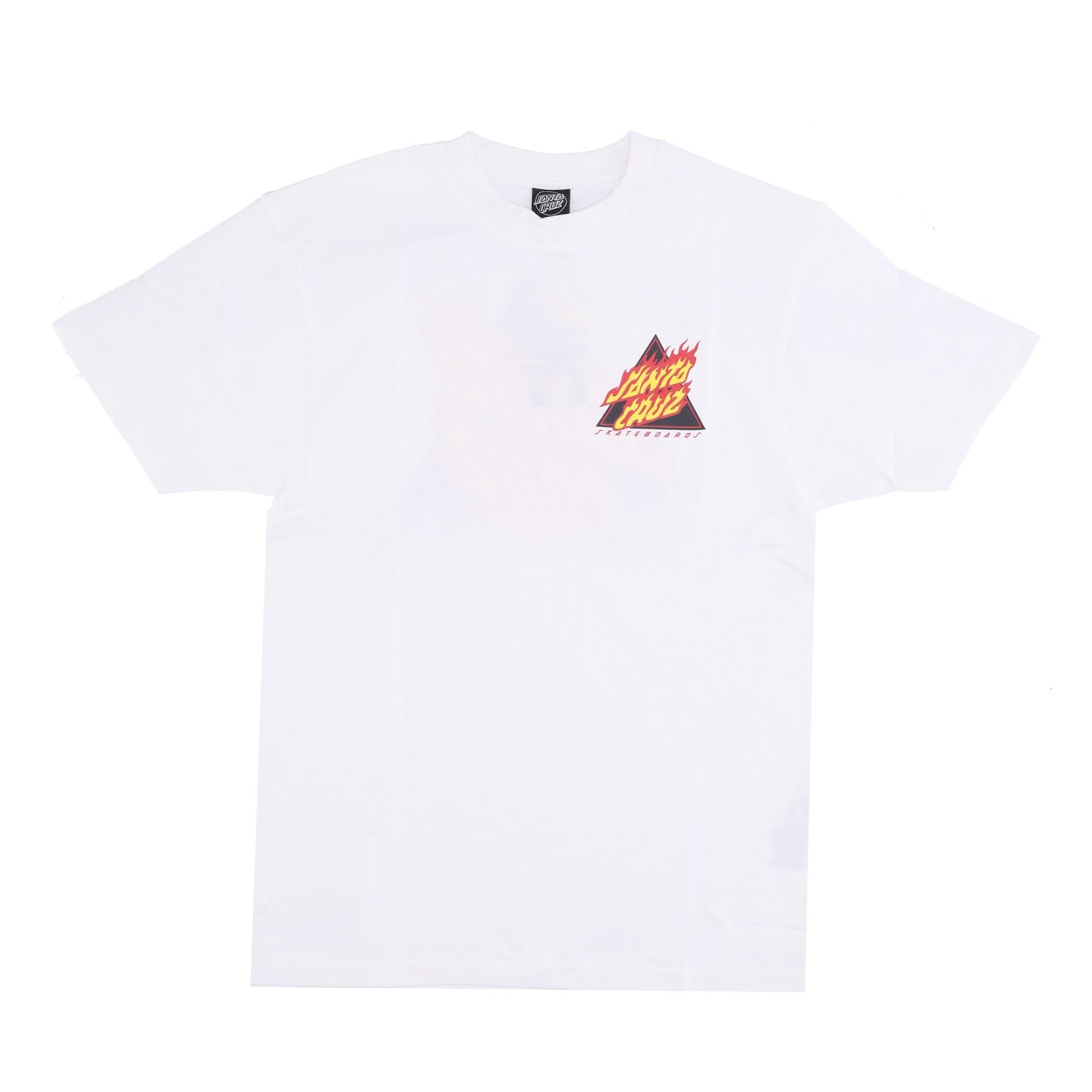 Santa Cruz, Maglietta Uomo Flamed Not A Dot Tee, 