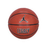 Jordan Nba, Pallone Uomo Legacy Size 07, Amber/black/metallic Silver/black