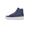 Nike, Scarpa Alta Donna W Blazer Mid Victory, Obsidian/midnight Navy/blackened Blue
