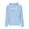 Huf, Felpa Cappuccio Uomo Essentials Og Logo P/o Hoodie, Light Blue