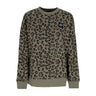 Vans, Felpa Girocollo Donna Floral Animal Crewneck, Dark Green