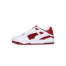 Puma, Scarpa Bassa Uomo Slipstream Suede Fs, White/intense Red
