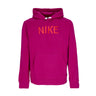 Nike, Felpa Cappuccio Uomo Sportswear Hbr-c Bb Pullover Hoodie, Dynamic Berry/white/white