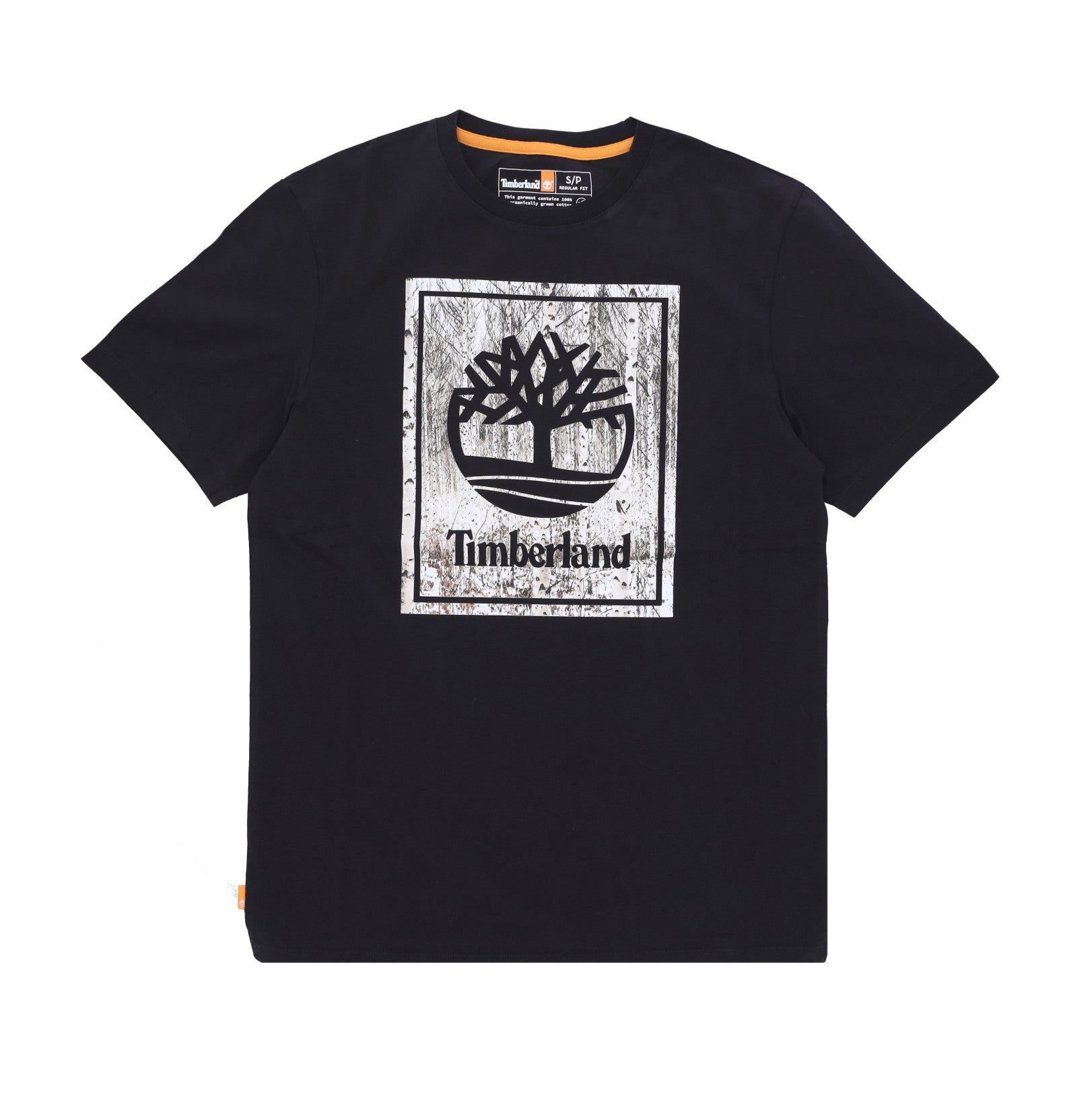 Timberland, Maglietta Uomo Ses Stack Tee, Black