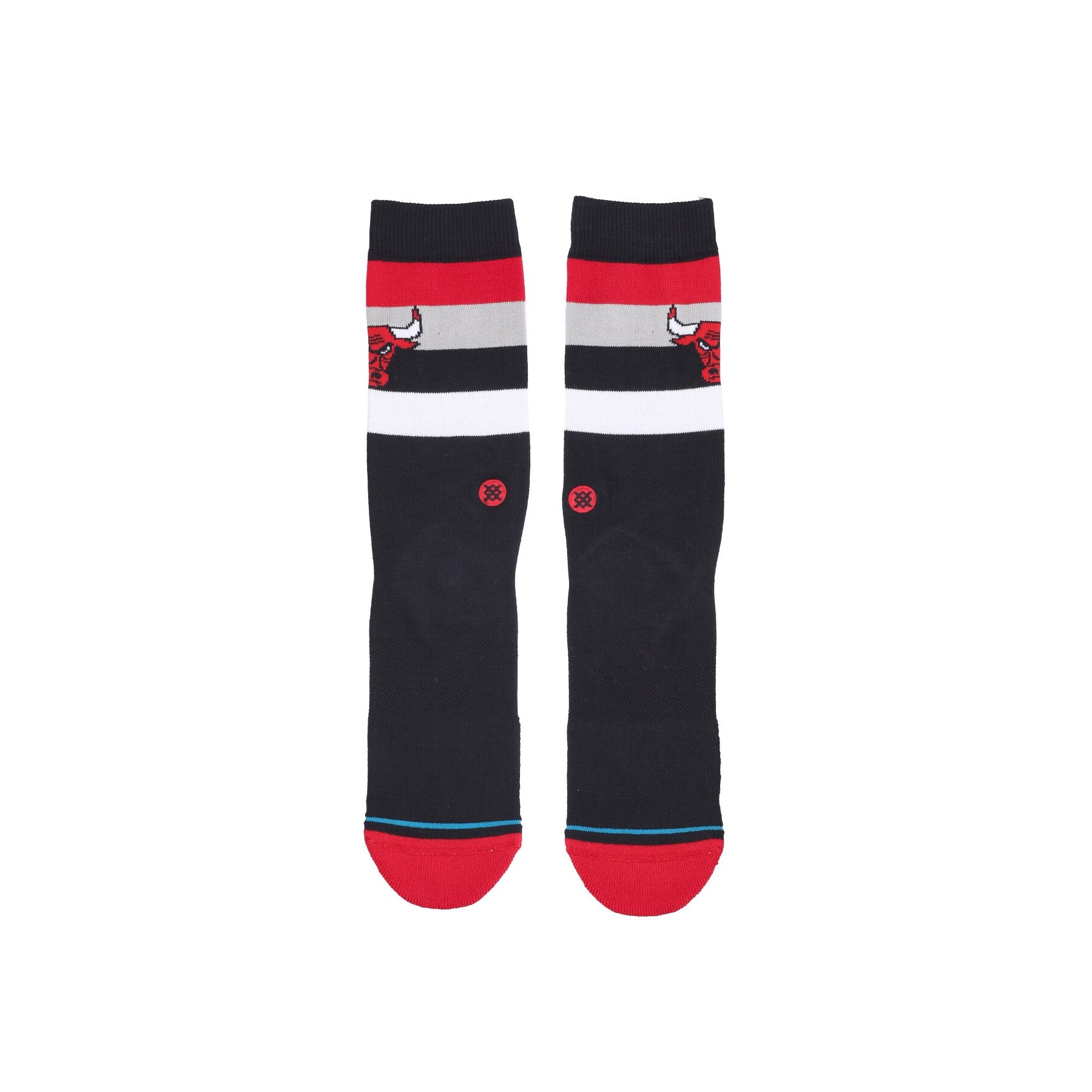 Stance, Calza Media Uomo Bulls St Crew, Red