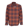 Timberland, Camicia Manica Lunga Uomo Heavy Flannel L/s Check Shirt, Rust