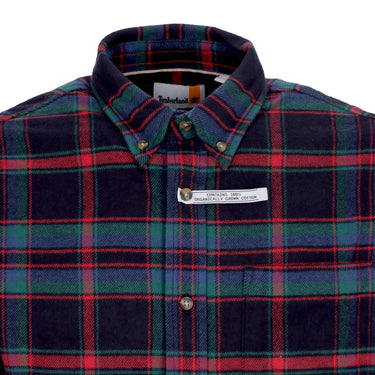 Timberland, Camicia Manica Lunga Uomo Flannel Plaid Shirt, 