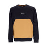 Timberland, Felpa Girocollo Uomo Cut& Sew Crewneck, Black/wheat Boot