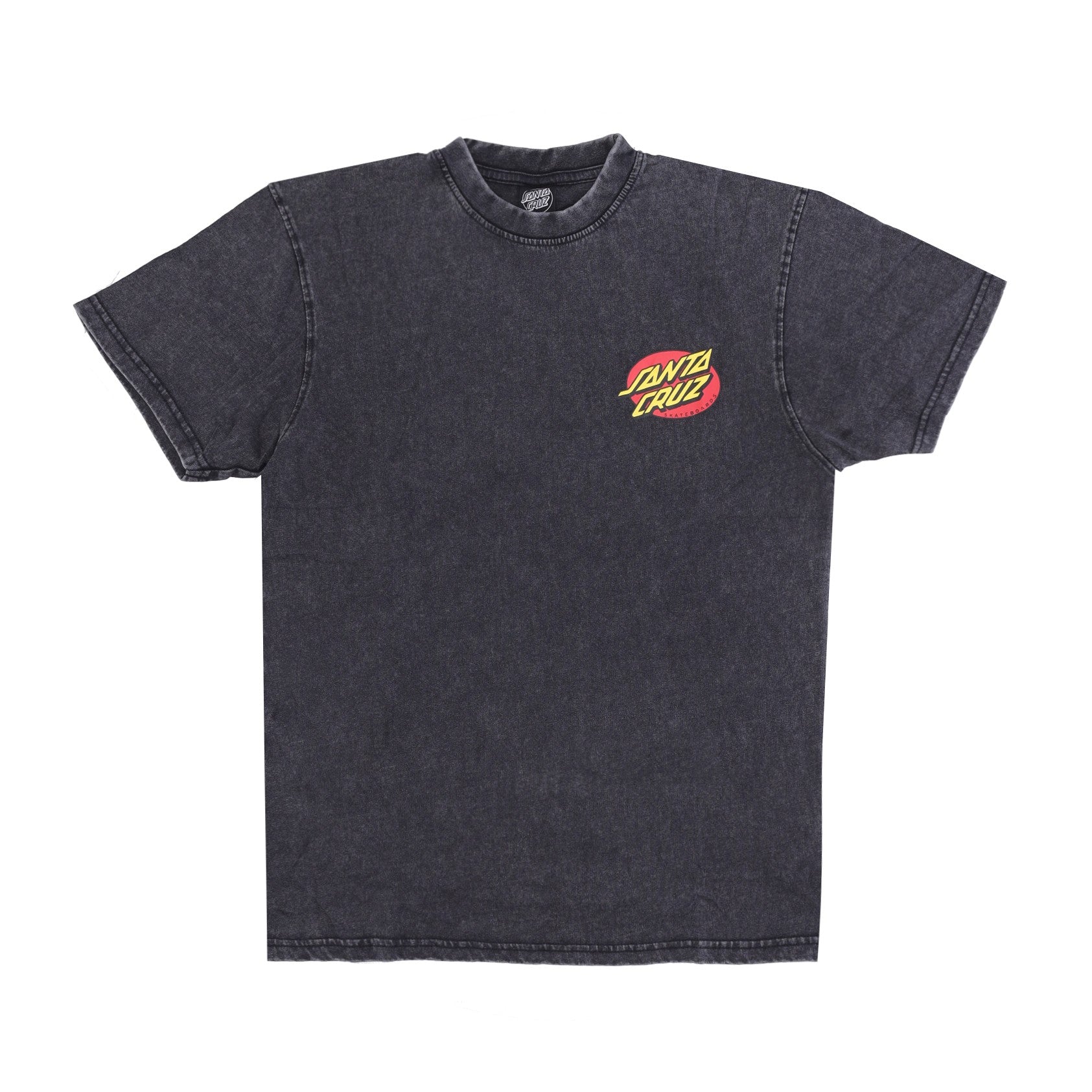 Camiseta de Hombre Camiseta de espeluznante de fluencia de ácido negro