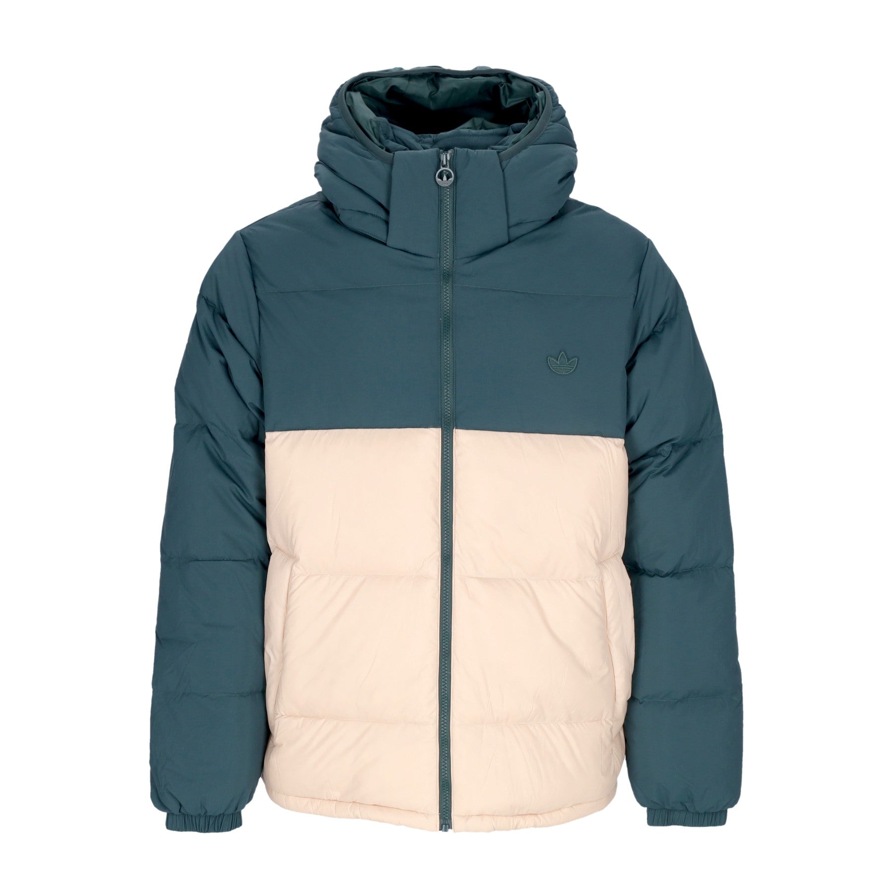Adidas, Piumino Uomo Down Regen Puffer Jacket, Mineral Green/magic Beige