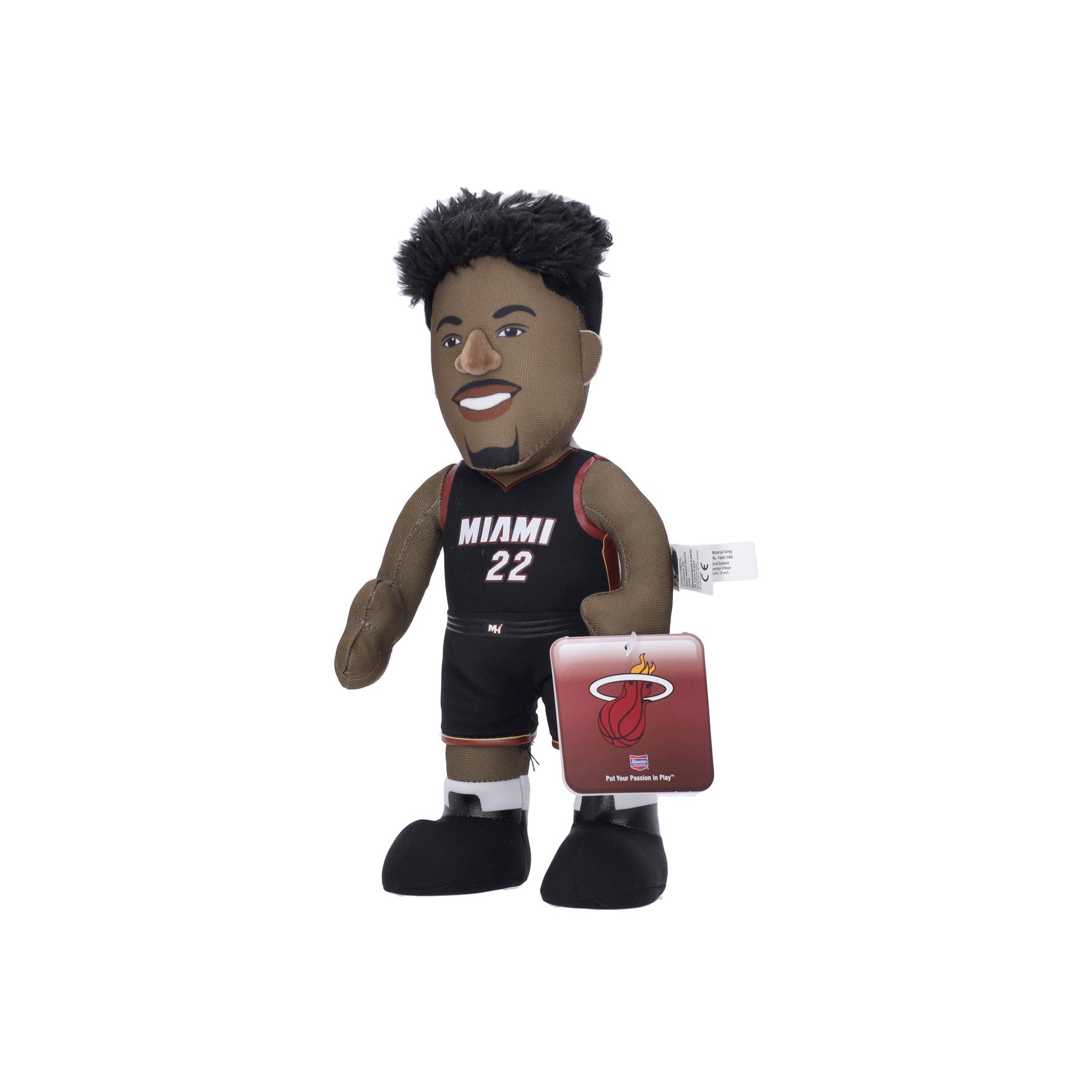 Bleacher Creatures, Pupazzetto Uomo Nba Plush No 22 Jimmy Butler Miahea, Original Team Colors